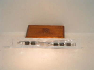 New Men’s Black & Silver Name Plate Stainless Steel Bracelet - Image 1 of 4