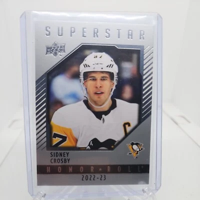 2022  Upper Deck #HR-9 Sidney Crosby Honor Roll PENGUINS - Image 1 of 2