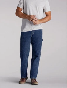 Jeans da falegname uomo Lee vestibilità ampia 102887910 taglia 30 x 32 - Foto 1 di 1