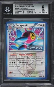 BGS 9 Pokemon Porygon-Z Pre-Release 2013 Black & White Plasma Blast Promo - Picture 1 of 2
