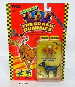 The Incredible Crash Dummies Cat HUBCAT & Dog BUMPER Action Figure Tyco 1991 - Picture 1 of 8