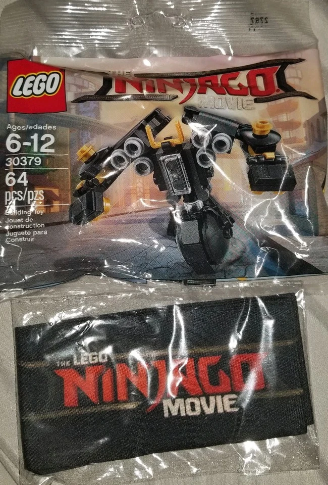 LEGO The Ninjago Movie 30379 Quake Mech Polybag and Headband NEW FREE SHIPPING - Image 1 of 1