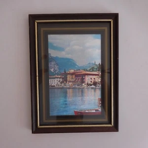 GADDAE Framed Landscape Painting Vintage Art Deco Design N4258 - Picture 1 of 6