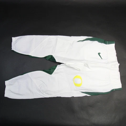 Oregon Ducks Nike Softball Pants Women's White/Green Used Cover