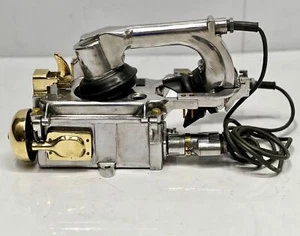 Wall Antique Original Aluminum & Brass Ship Submarine Sound Powered Telephone - Picture 1 of 11