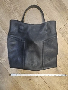 Botkier  New York Satchel Large Leather Hobo Handbag (Black) - Picture 1 of 4