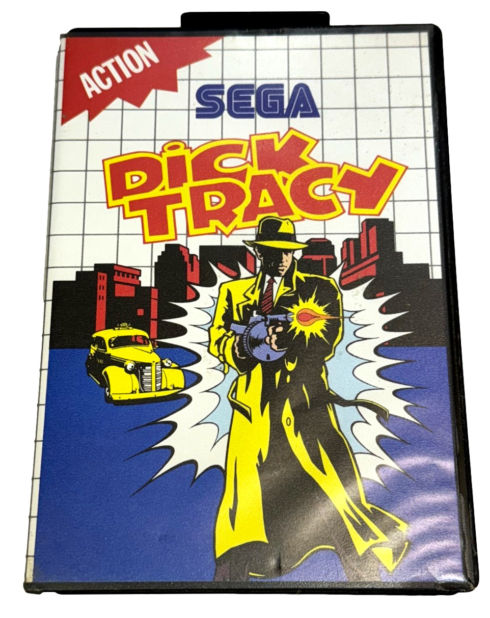 Dick Tracy Sega Master System *Complete*