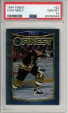 1994 Topps Finest Cam Neely #22 PSA 10 Pop 1