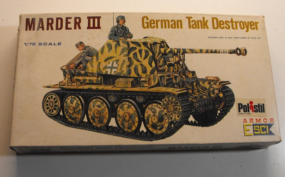 KIT ESCI/POLISTILL N°8010 SCALA 1/72 MARDER III - Immagine 1 di 1