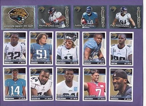 2012 Jacksonville Jaguars Sticker Set MAURICE JONES-DREW BLAINE GABBERT - Picture 1 of 1
