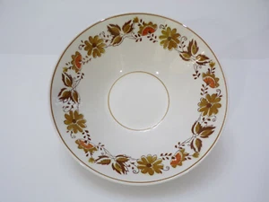 Cuenco para servir piedra Mikasa Cera Westwood 3150W Japón 9" x 3" floral marrón óxido b23 - Imagen 1 de 6