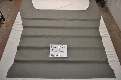 1966 66 1967 67 FORD FAIRLANE HARDTOP GREY GRAY CUSTOM HEADLINER USA MADE - Image 1 of 3
