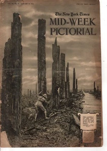 1918 Ny Veces Mid-Week Pictóricos Enero 10 - Camp Mead ; Bolsheviks Revolt - Picture 1 of 1