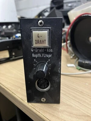 ANT  4 draht KDO kopfhorer /lautsprecht monitor 61.8010.163.00 - Bild 1 von 3