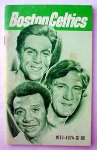 1973-74 BOSTON CELTICS Yearbook JOHN HAVLICEK Jo Jo White DAVE COWENS Heinsohn - Picture 1 of 4