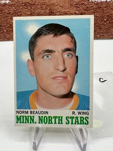 1970-71 Topps 48 Norm Beaudin Minnesota North Stars! ¡NOVATO! (C) - Imagen 1 de 2