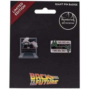 Universal Exclusive Back to the Future Pin Badge Set Limited Edition  - Picture 1 of 1