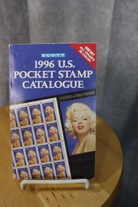 Guía de catálogo de estampillas de bolsillo de Estados Unidos Scott 1996 de colección - Imagen 1 de 2