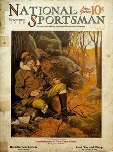 Vintage National Sportsman Magazine November 1928 Hunting Fishing Camping - Picture 1 of 2