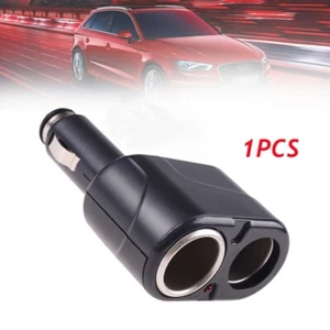 1 Pc Car Cigar Lighter Socket Adapter Splitter Charger Dual Ports Plug Dual USB - Picture 1 of 12