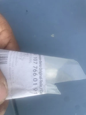 Cubierta de manija de puerta interior izquierda cromada genuina Mercedes-Benz NUEVA 1077660191 Foto 1 de 4