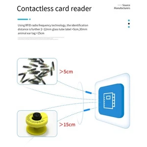 Pet Microchip Scanner with For OLED Display for Fast Animal ID Reading - Bild 1 von 12
