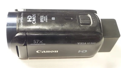 Canon VIXIA HF R60 Full HD Camcorder (Black) - 8GB Internal Flash Memory - Image 1 of 4