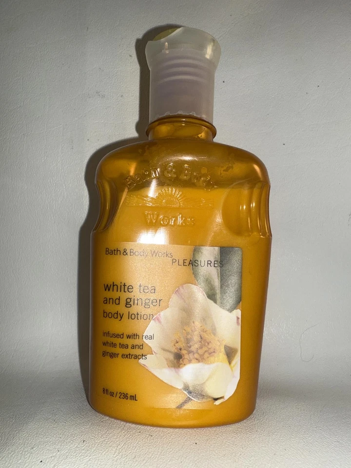 Bath & Body Works té blanco y jengibre 8 OZ loción corporal 236 ml de colección Foto 1 de 1