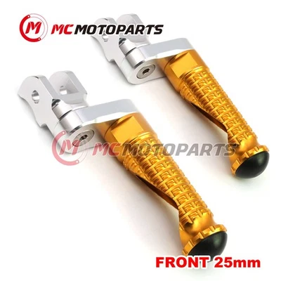 For Ducati SportTouring ST3 05-07 06 MPRO 25mm Extended GOLD Front Foot Pegs Foto 1 de 4