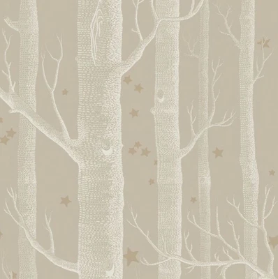 PAPEL PINTADO - COLE & SON - 103/11047 - 21" X 11 YARDAS - BEIGE - NUEVO - 1 ROLLO Foto 1 de 4