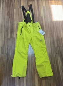 Spyder Men’s Size L Neon Tarantula Shell Pant NWT Ski Snow - Picture 1 of 10