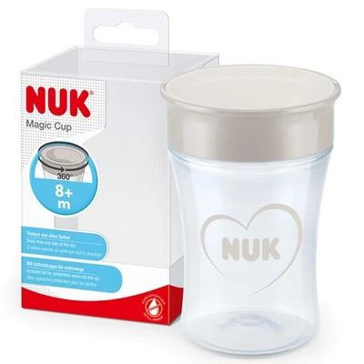 NUK Magic Cup Trinklernbecher | auslaufsicherer 360°-Trinkrand | 8+ Monate | BPA - Bild 1 von 4