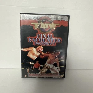 FMW Final Encounter Backdraft DVD 2002 Hardcore Japanese Wrestling Tokyopop Sabu - Imagen 1 de 3