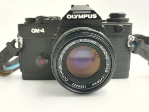 Olympus OM-4 35mm Film Camera w/F.Zuiko 50mm f1.8 Lens. - Picture 1 of 17