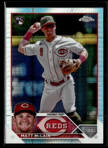 Matt McLain RC - 2023 Topps Chrome Update Prism Rookie #USC200 Cincinnati Reds - Imagen 1 de 2