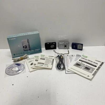 Canon PowerShot SD630 6.0MP Digital ELPH Camera - Image 1 of 4