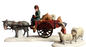 Department 56 Bringing Fleeces To The Mill 2er Set #58190 Heritage Village - Bild 1 von 3