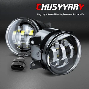 Pair Fog Light Lamp Fit Infiniti FX35 FX37 FX45 FX50 G25 M35h QX70 QX80 QX56 M56 - Picture 1 of 12