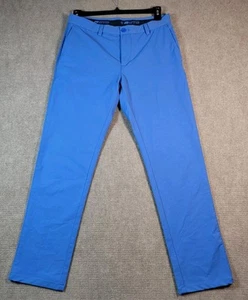 Vineyard Vines OTG Pants On The Go Stretch Performance Mens 32x34 Blue - Picture 1 of 7