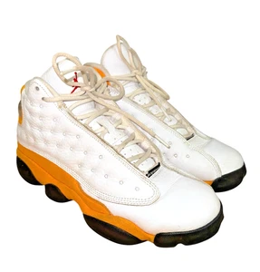 Nike Air Jordan 13 Retro GS BOYS 7Y PRE-OWNED White Shoes Sneakers DJ3003-167 - Picture 1 of 15