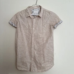  Denim & Flower Ricky Singh Button Down Collared Shirt Size 13/14 Boys - Picture 1 of 7