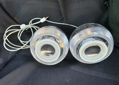 Altavoces Apple Pro M6531 transparentes de colección de Harman Kardon para iMac probados Foto 1 de 4