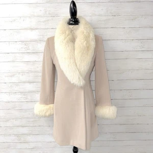 Studio By Searle Fur Trim Coat - Picture 1 of 10