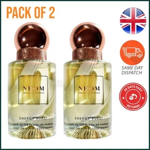 2x NEOM Organics Energy Burst 100% Natural Eau de Parfum 49ml RRP £98 - Picture 1 of 2