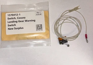 1570412-1 New Cessna Landing Gear Warning Switch - Imagen 1 de 6