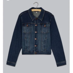Chaqueta de mezclilla elástica de algodón orgánico Eileen Fisher talla 3X - Imagen 1 de 6