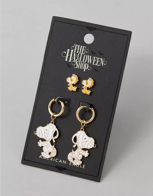 AEO Halloween Snoopy Earrings 2- (Mummy ver.) - Image 1 of 2
