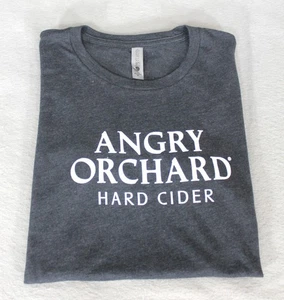 Angry Orchard Hard Cider Beer TShirt Gray Women Size Medium - Picture 1 of 6