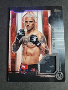 Charles Oliveira 2025 Topps UFC Knockout Knockout Relic - Picture 1 of 2