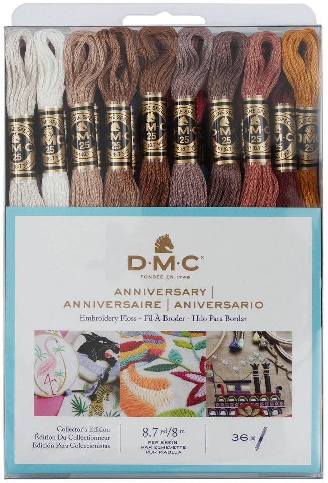 DMC Embroidery Floss Pack 8.7yd-Anniversary 36/Pkg - Image 1 of 1